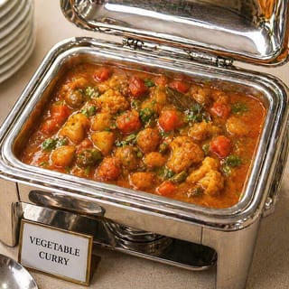 Vegetable Curry Tray