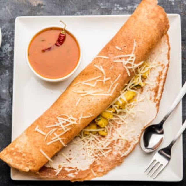 Cheese Masala Dosa.