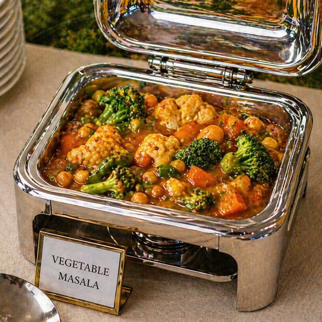 Vegetable Masala Tray.