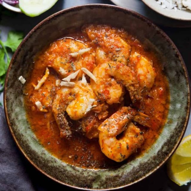 Shrimp Curry.