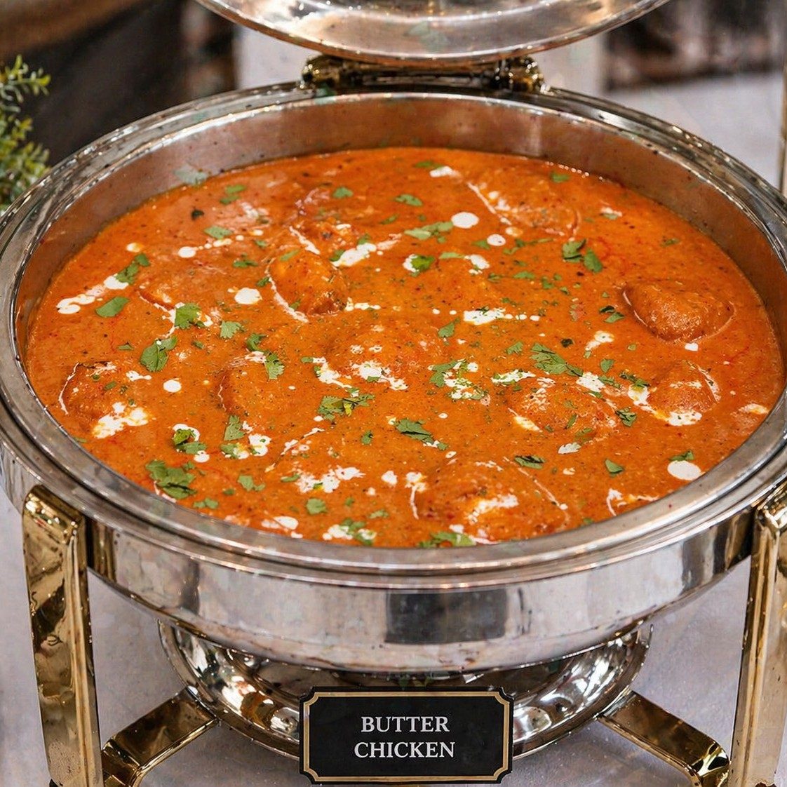 Butter Chicken Tray.