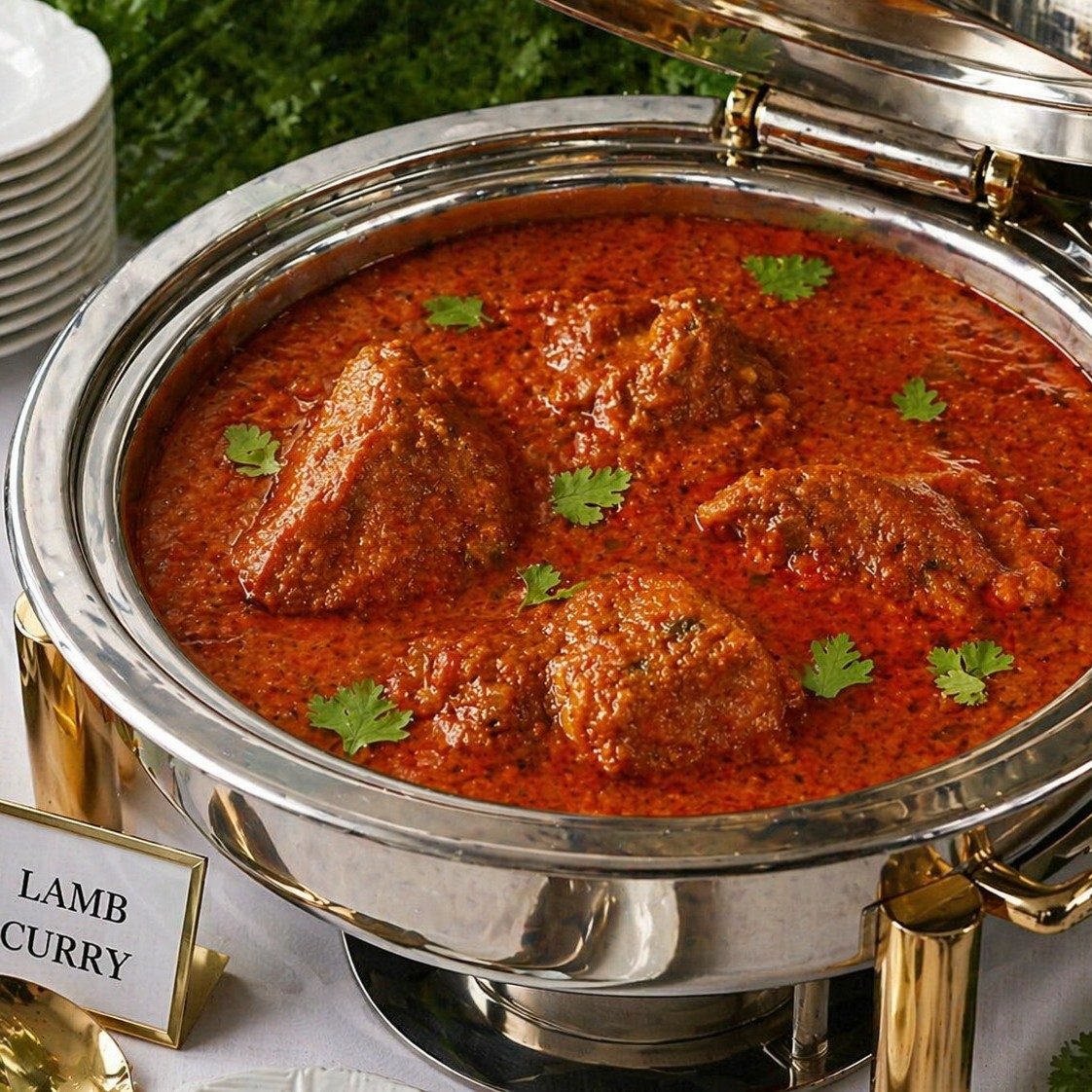 Lamb Curry Tray.