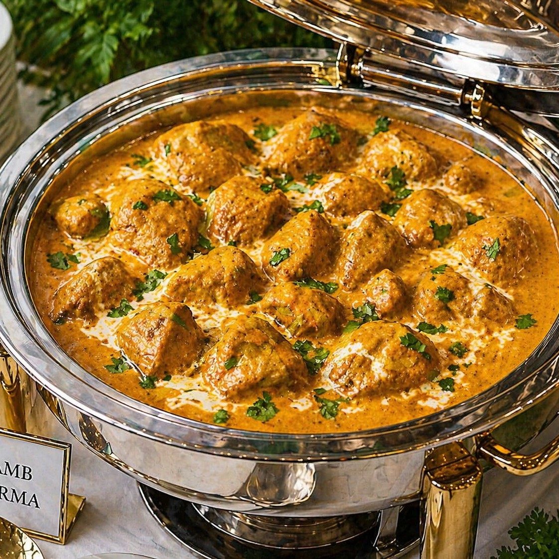 Lamb Korma Tray.