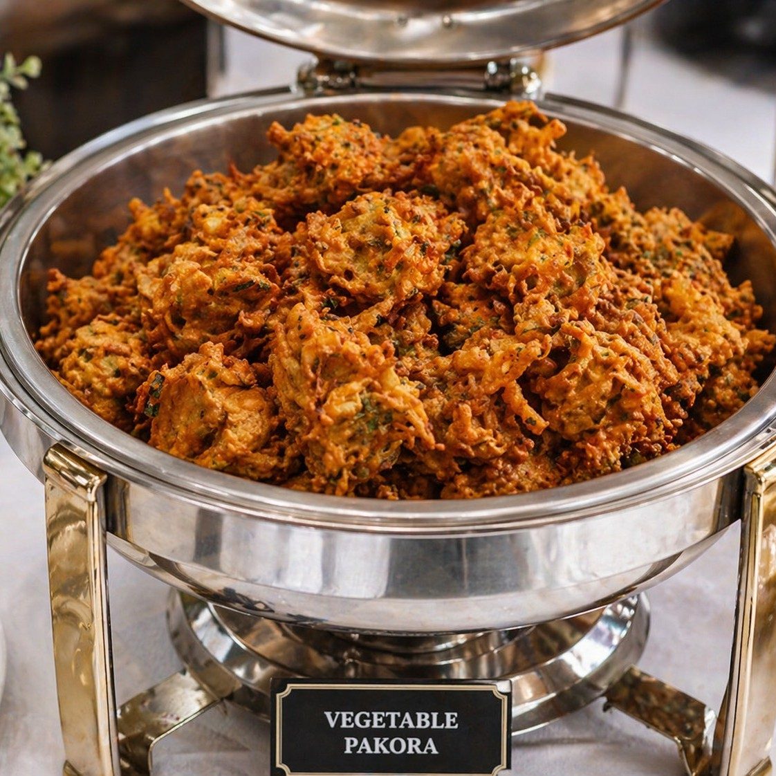 Vegetable Pakora Tray.