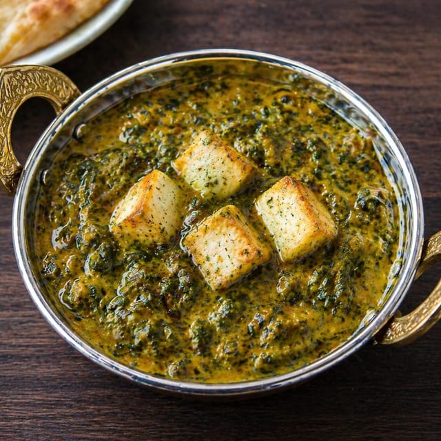 Saag Paneer Tray.