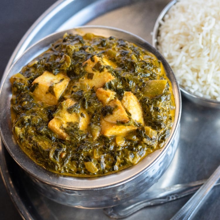 Saag Paneer.