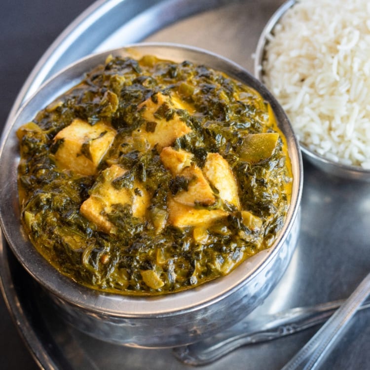 Saag Paneer.