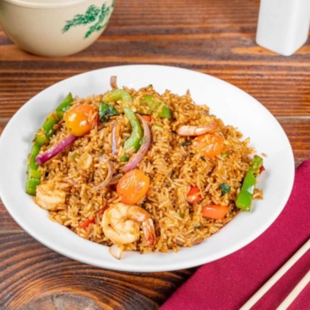 Shrimp Biryani.