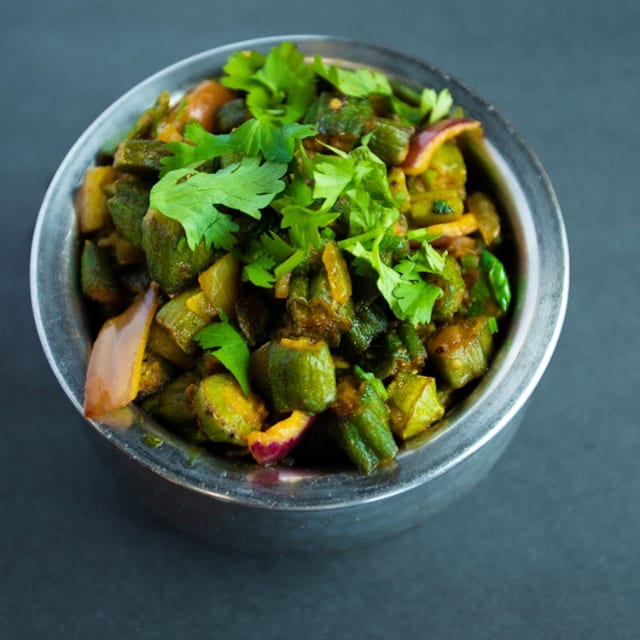 Bhindi Sabji.